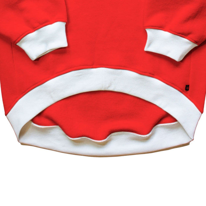 Ruse 'Basics' "Rescued and Loving It" Printed Crew Neck Full Sleeve Sweatshirt For Dogs