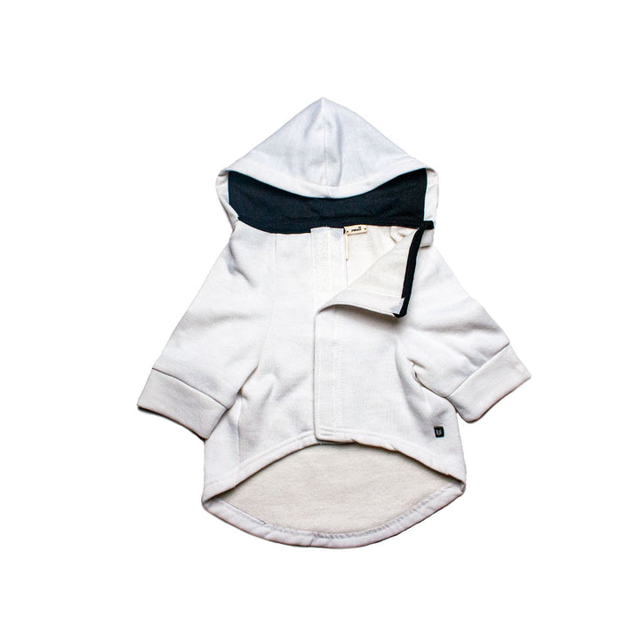 "Fluffier Than Your Ex" Printed Dog Hoodie Jacket