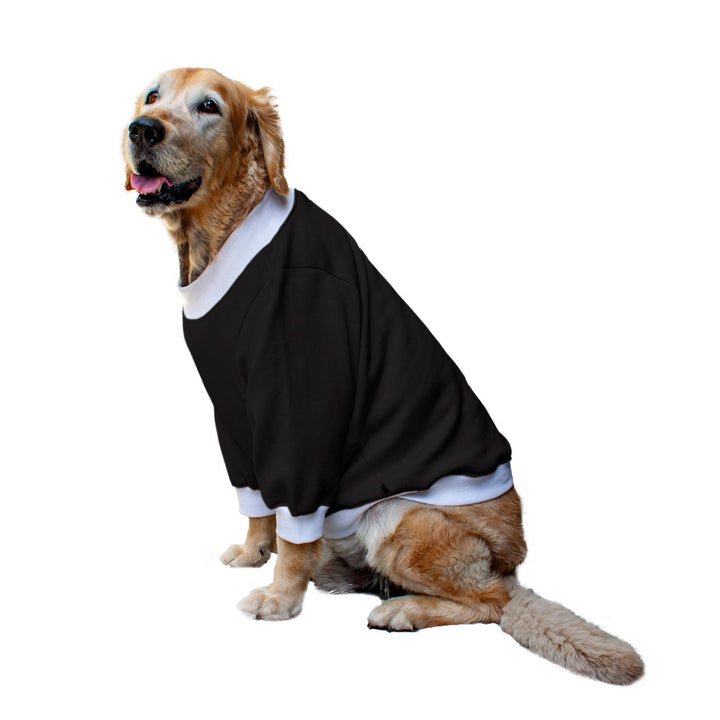 Ruse 'Basics' "The 'Snuggle' is Real" Printed Crew Neck Full Sleeve Sweatshirt For Dogs