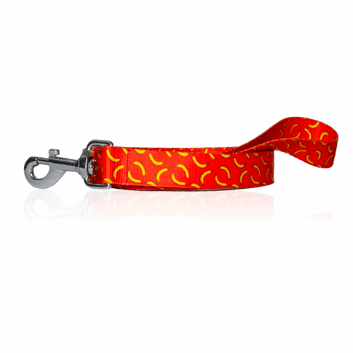 Let's Go Bananas! Printed Nylon Dog Collar and Leash