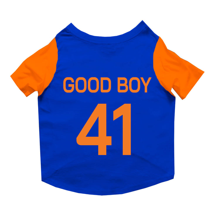India Cricket 2025-26 Customizable Dog Sports Crew Neck Cricket T-shirt/Jersey Team India With Customizable Dog Name and Jersey Number