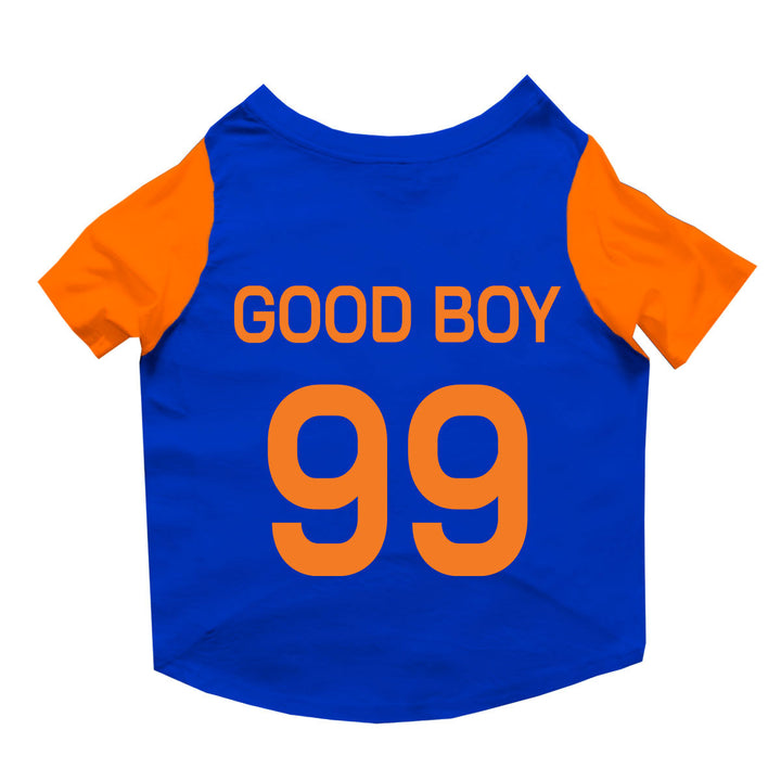 India Cricket 2025-26 Customizable Dog Sports Crew Neck Cricket T-shirt/Jersey Team India With Customizable Dog Name and Jersey Number