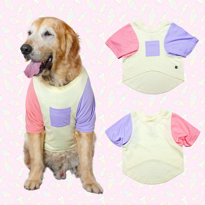 Candy Floss Treat Pocket Dog Tee