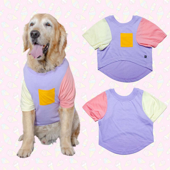 Candy Floss Treat Pocket Dog Tee