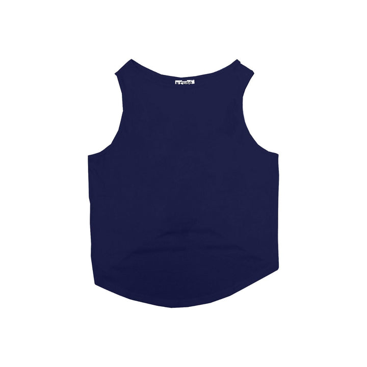 Ruse Customizable DIY Print-At-Home Cotton Dog Tee | Navy