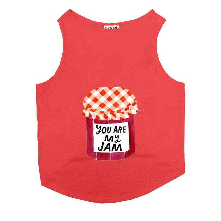 "You're My Jam" Printed Tank Cat Tee