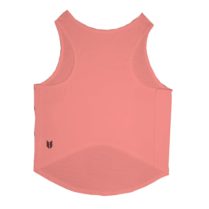 "Smiley Heartbow" Printed Tank Dog Tee