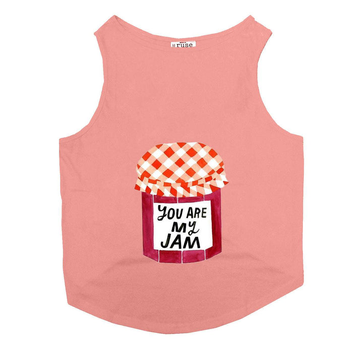 "You're My Jam" Printed Tank Cat Tee