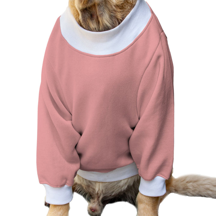 Ruse 'Basics' "The 'Snuggle' is Real" Printed Crew Neck Full Sleeve Sweatshirt For Dogs