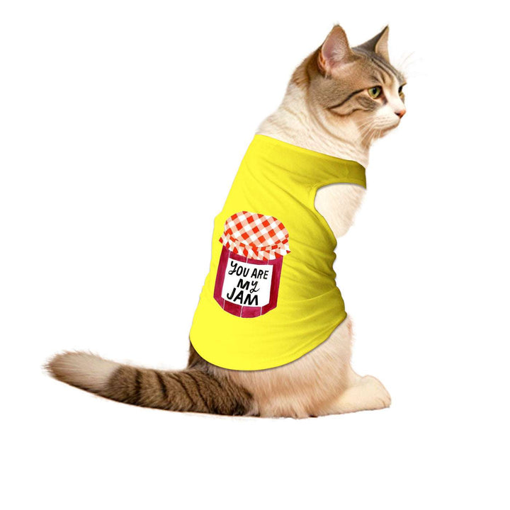 "You're My Jam" Printed Tank Cat Tee