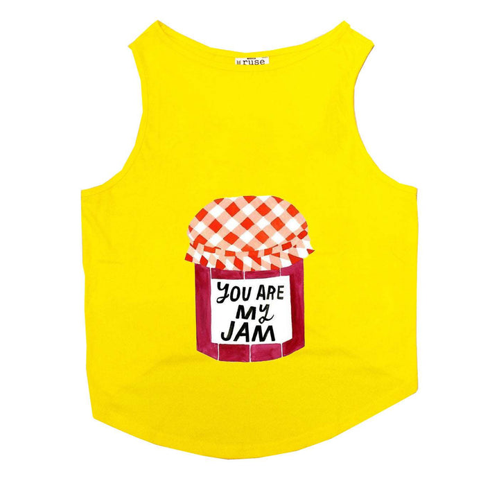 "You're My Jam" Printed Tank Cat Tee