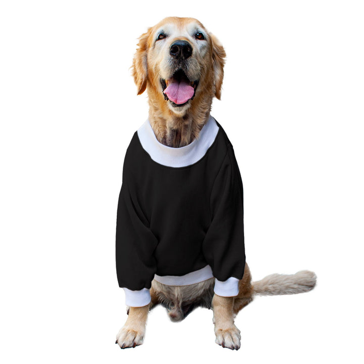 Ruse 'Basics' "Namasleigh" Printed Crew Neck Full Sleeve Sweatshirt For Dogs