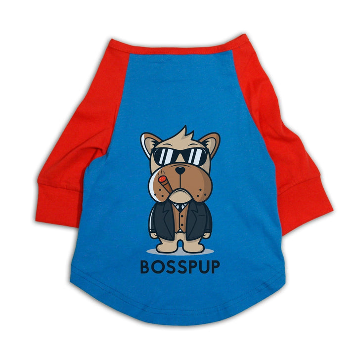 Bosspup Raglan Dog Streetwear Tee