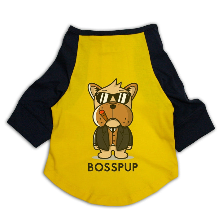 Bosspup Raglan Dog Streetwear Tee