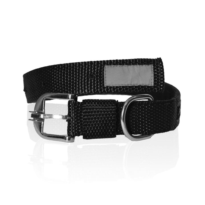 "Bruh" Printed Reflective Nylon Neck Belt Collar for Dogs