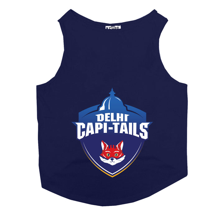 "Delhi Capi-Tails" Printed Tank Dog Jersey
