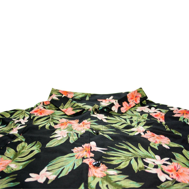Floral Jungle Cat Shirt | SoftTech Fabric