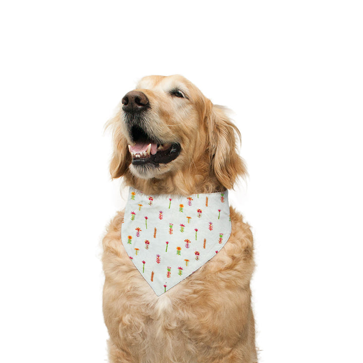 "Happy Birthday" Printed Reversible Bandana for Dogs