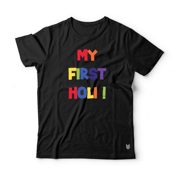 "MY First Holi" Men Tee
