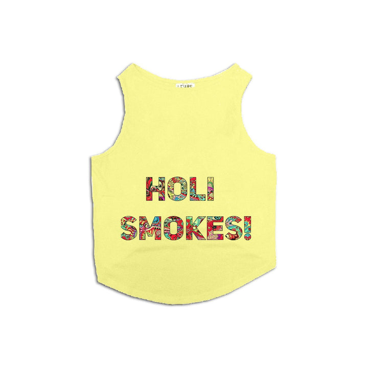 "Holi Smokes" Dog Tee