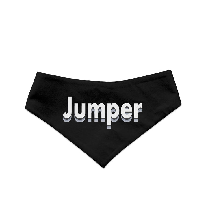 "Jumper" Printed Reversible Bandana for Dogs