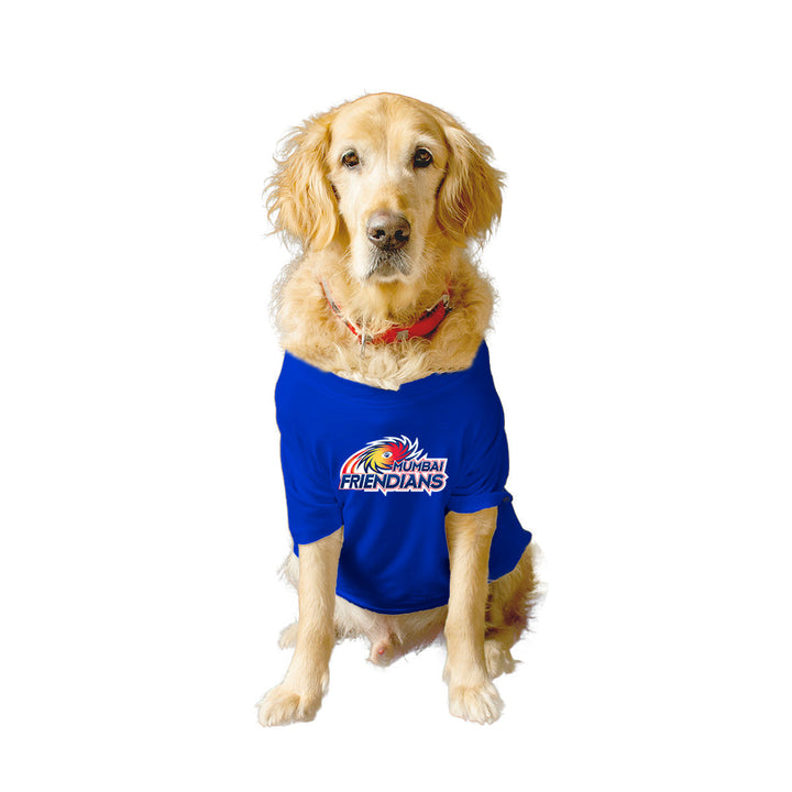 "Mumbai Friendians" Customizable Crew Neck T-shirt Dog Jersey