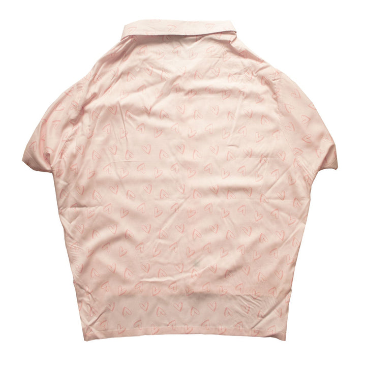 Pink Hearts Cat Shirt | SoftTech Fabric