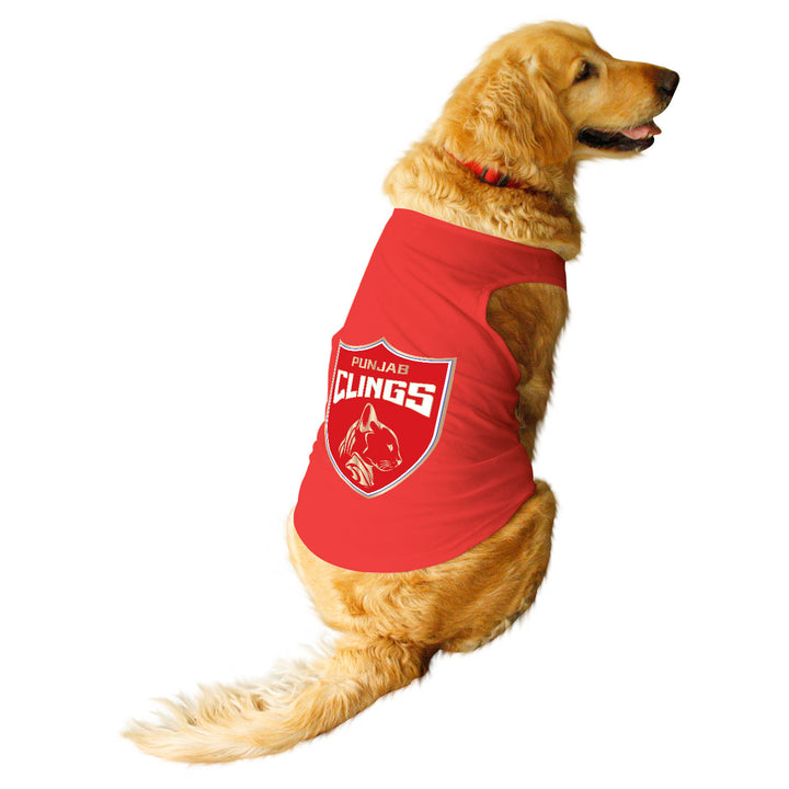 " Punjab Clings" Printed Tank Dog Jersey