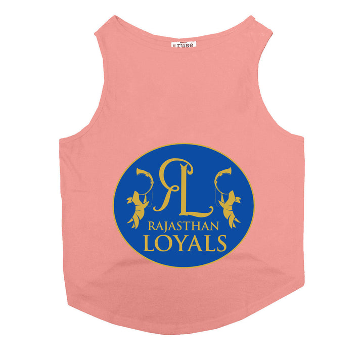 "Rajasthan Loyals" Printed Tank Cat Jersey