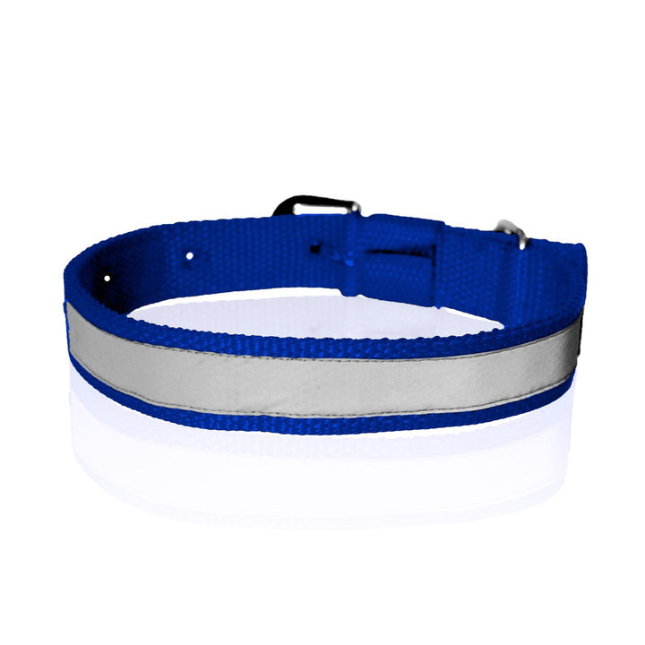 Reflective Nylon Neck Belt Collar for Dogs