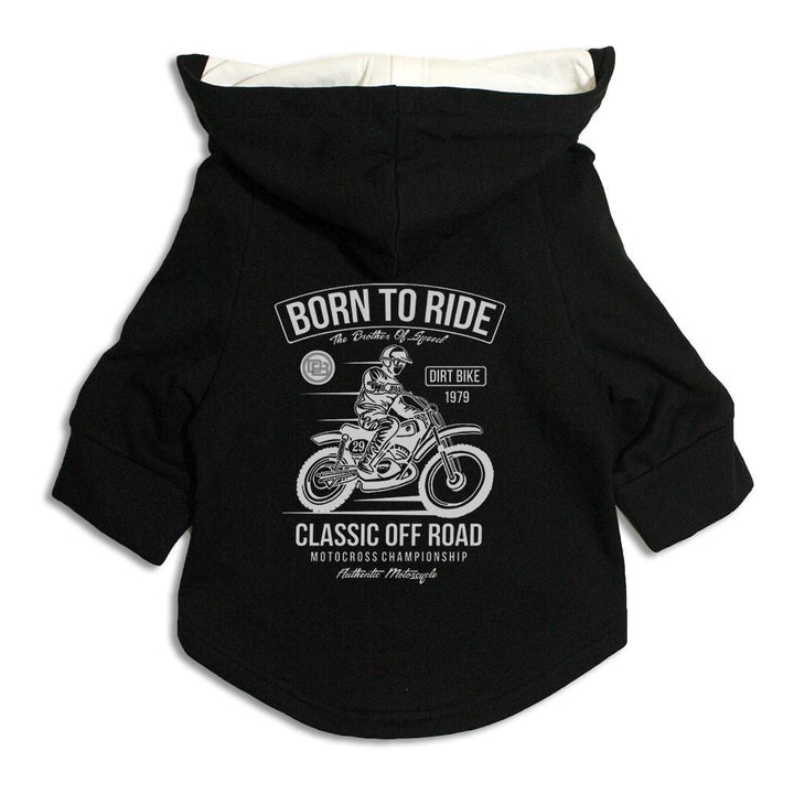 Born To Ride Cat Hoodie Jacket