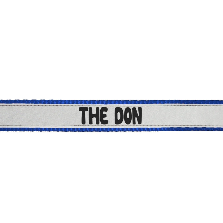 "The Don" Printed Reflective Nylon Neck Belt Adjustable Cat Collar