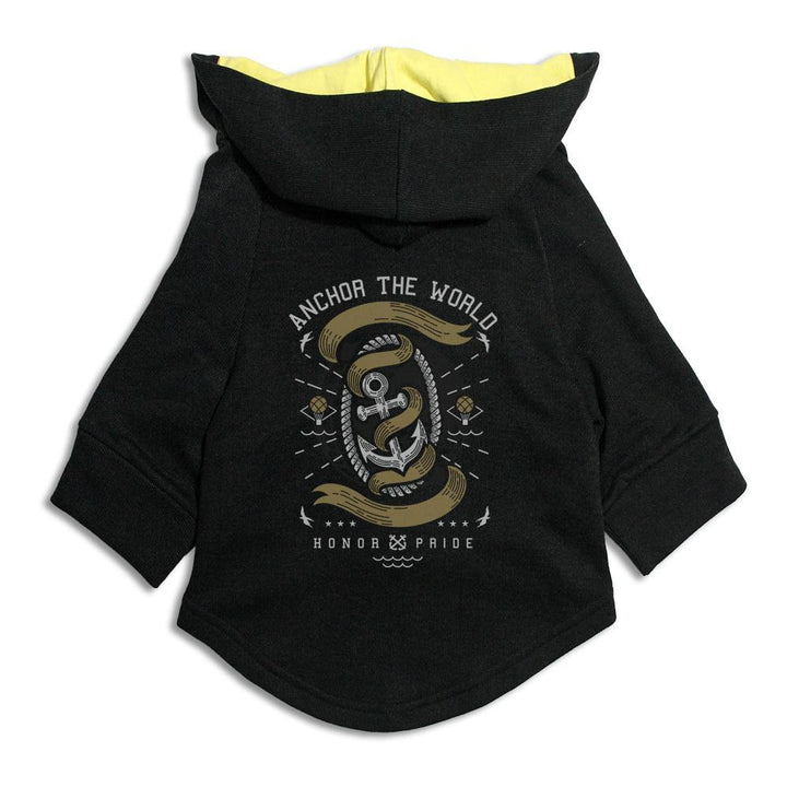 Anchor The World Cat Hoodie Jacket
