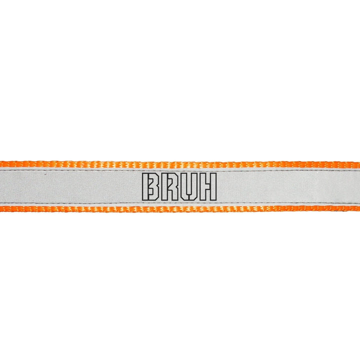 "Bruh" Printed Reflective Nylon Neck Belt Adjustable Cat Collar
