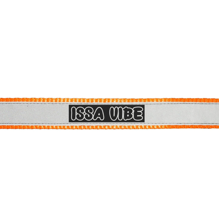 "Issa Vibe" Printed Reflective Nylon Neck Belt Adjustable Cat Collar