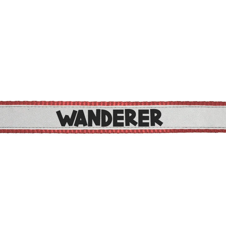 "Wanderer" Printed Reflective Nylon Neck Belt Adjustable Cat Collar