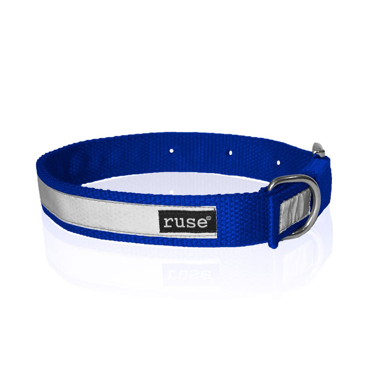 "Spolied" Printed Reflective Nylon Neck Belt Collar for Dogs