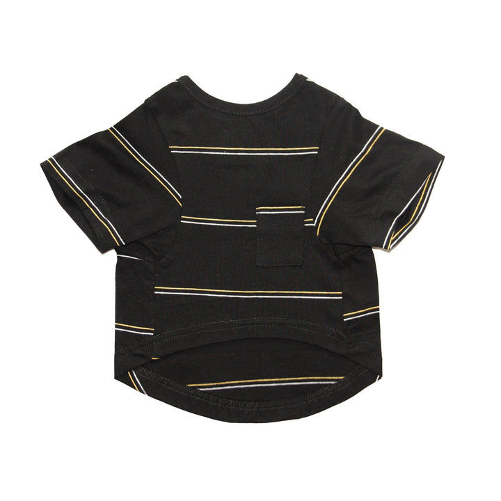 Striped Treat Pocket With Full Sleeves Dog Tee