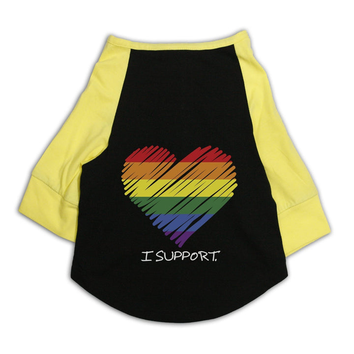 "LGBTQ - 1" Raglan Cat Streetwear Tee