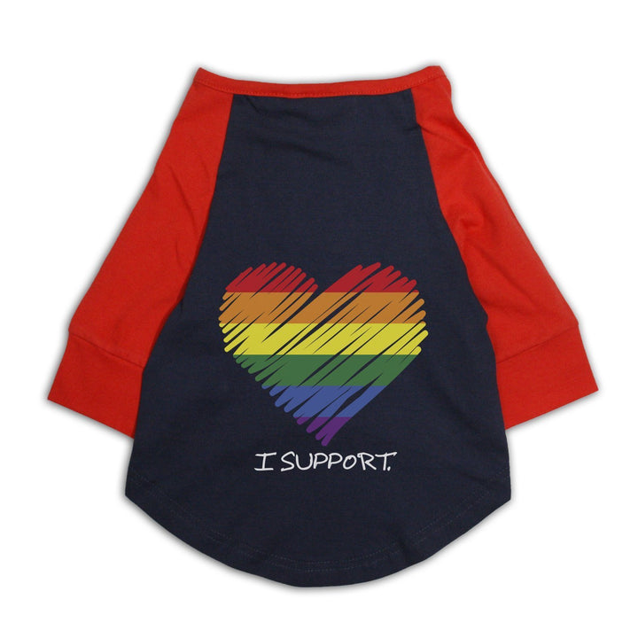 "LGBTQ - 1" Raglan Cat Streetwear Tee