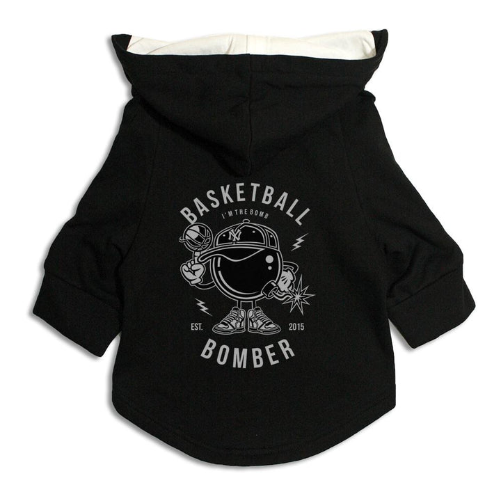Basketball Bomber Dog Hoodie Jacket