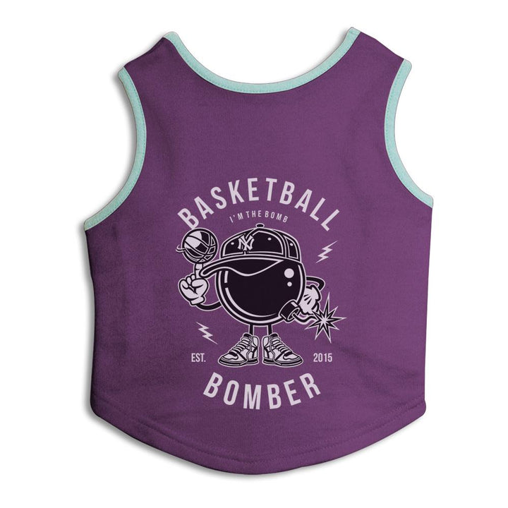 Basketball Bomber Dog Sweatshirt