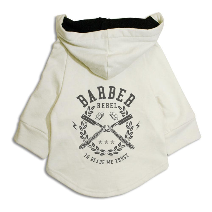 Barber Rebel Dog Hoodie Jacket