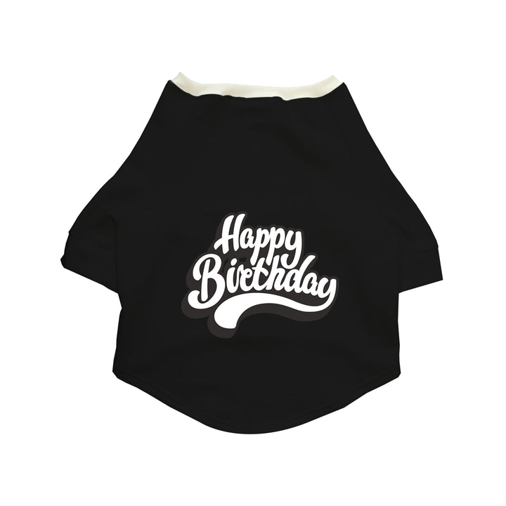 "Happy Birthday" Printed Cat Technical Jacket