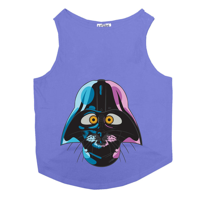 "Cat Wars" Printed Tank Cat Tee