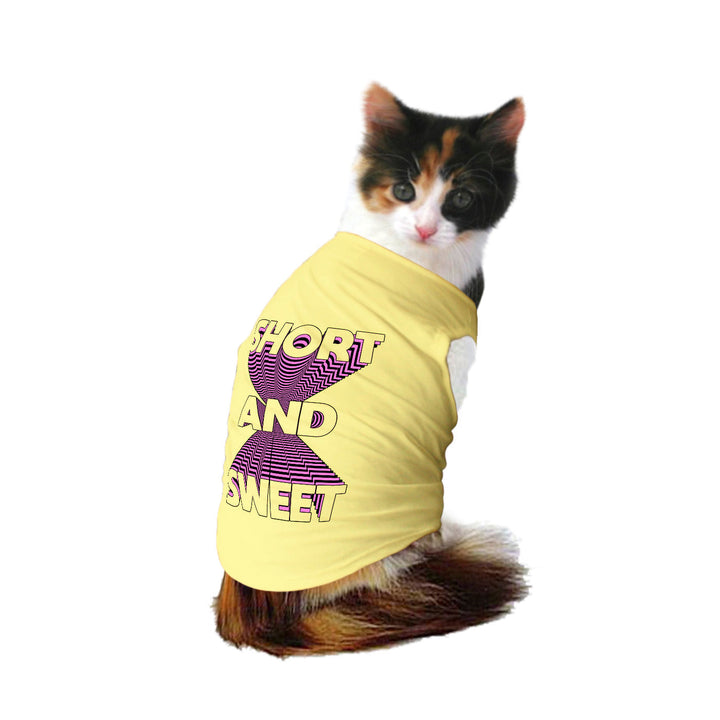 Short And Sweet Cat Tee
