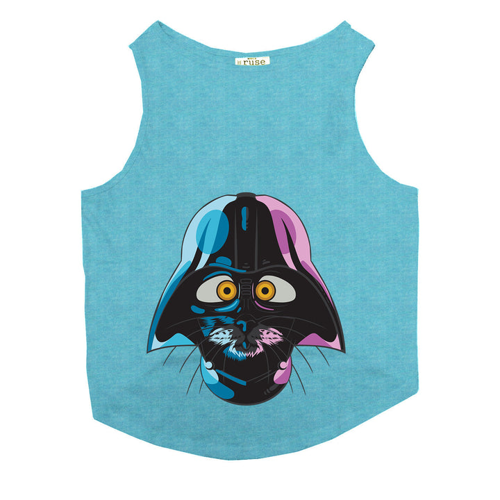 "Cat Wars" Printed Tank Cat Tee