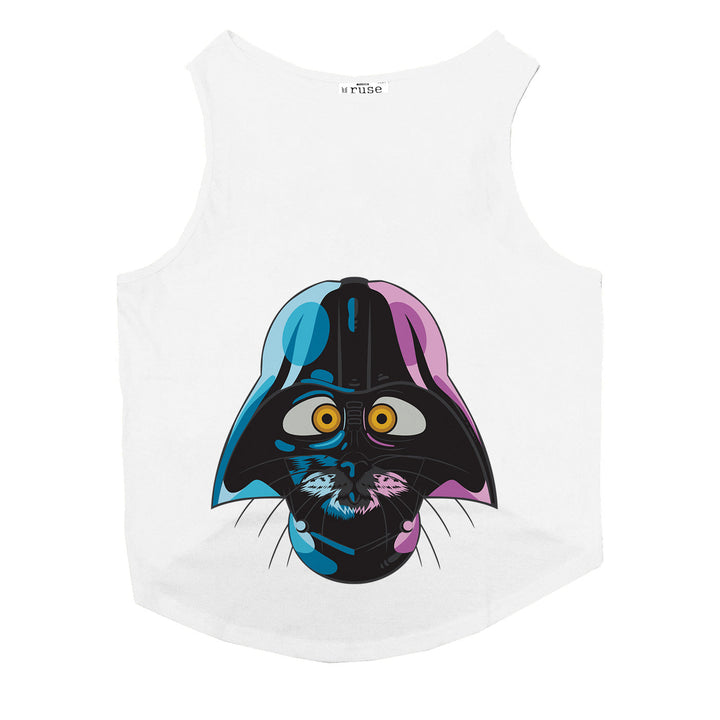 "Cat Wars" Printed Tank Cat Tee