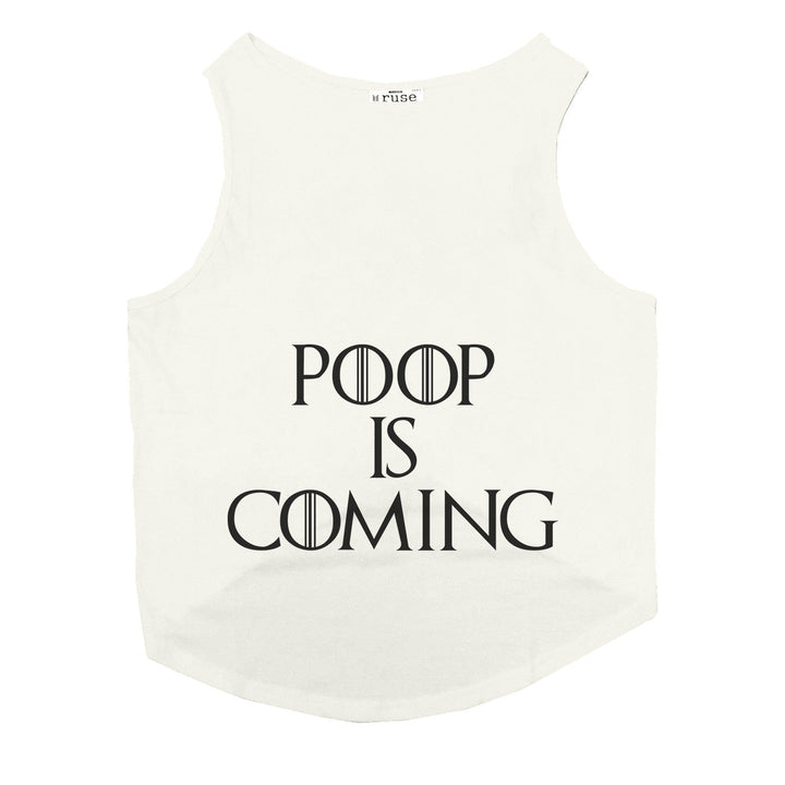 "Poop is Coming" Cat Tee