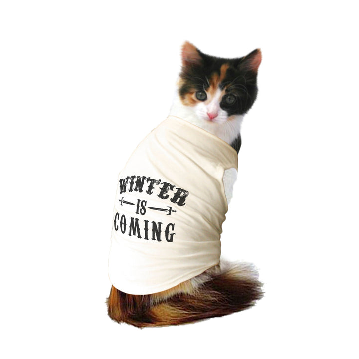 "Winter is Coming" Cat Tee